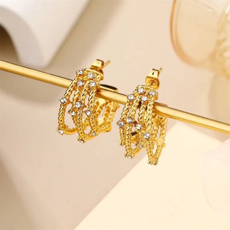 Boucles d'oreilles " SHINY"