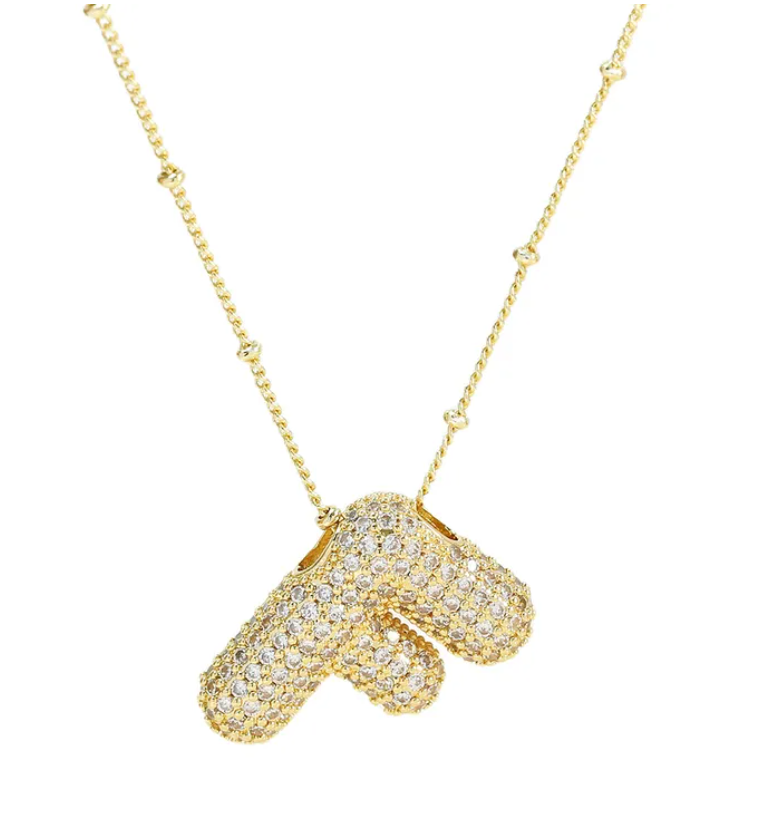 Collier "Initiales SHINY"