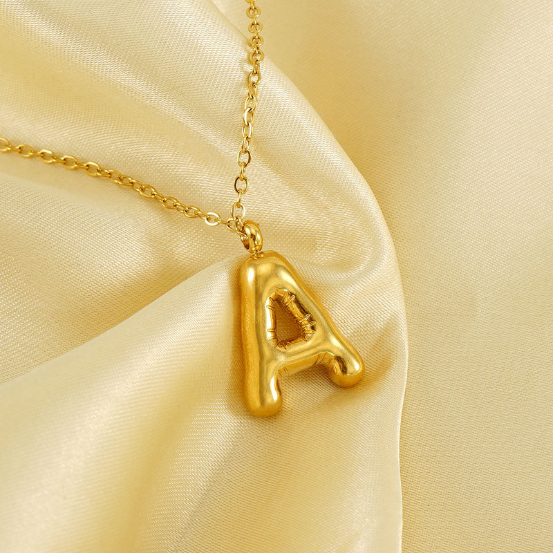 Collier "Initiales Dorée"