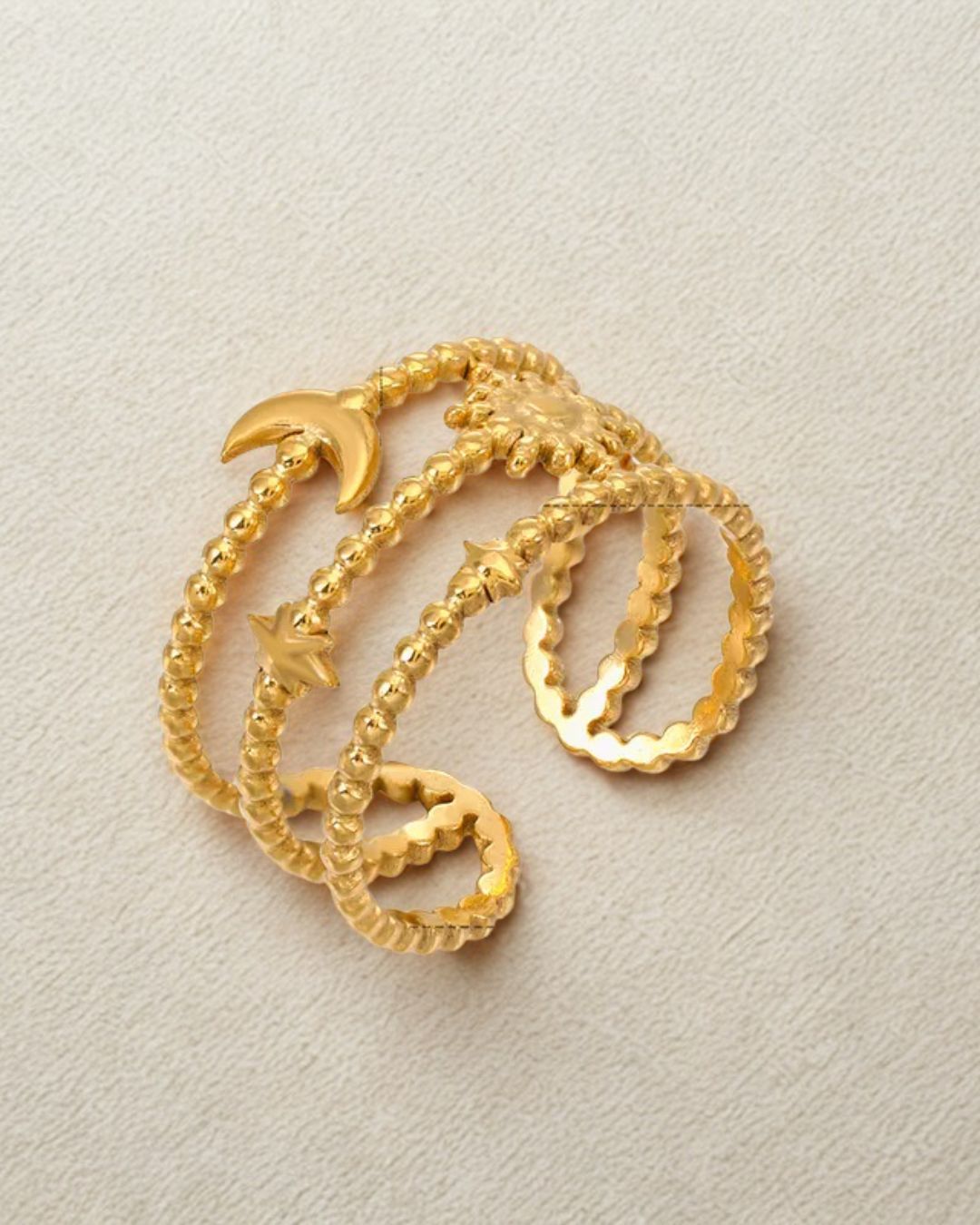 Bague "Star Lune"