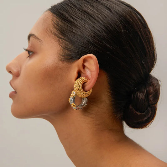 Boucles d'oreilles "IRIS"