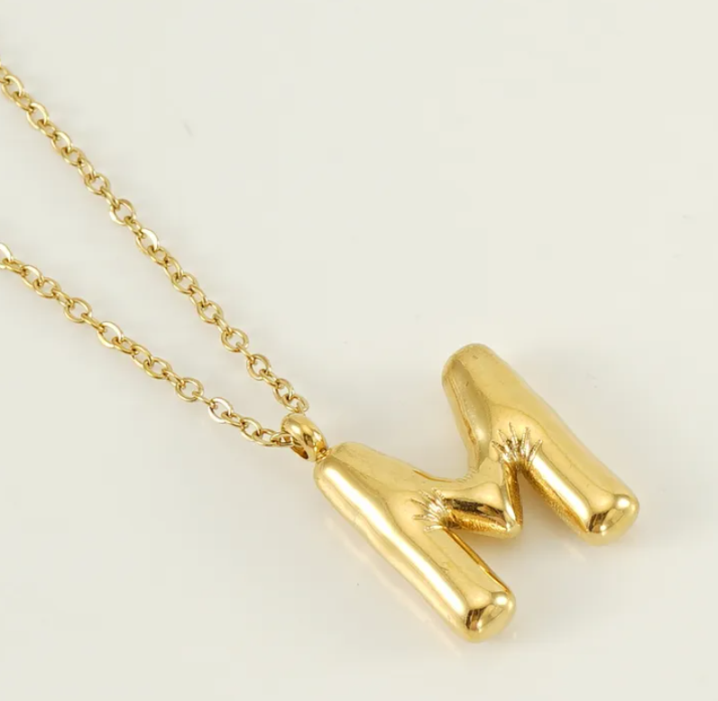 Collier "Initiales Dorée"