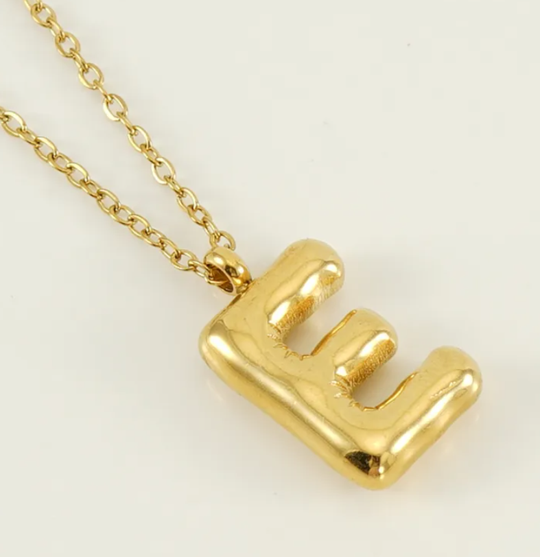 Collier "Initiales Dorée"