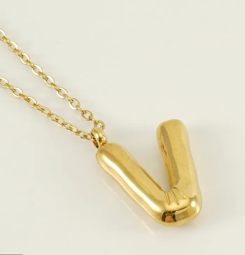 Collier "Initiales Dorée"
