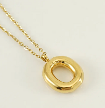 Collier "Initiales Dorée"