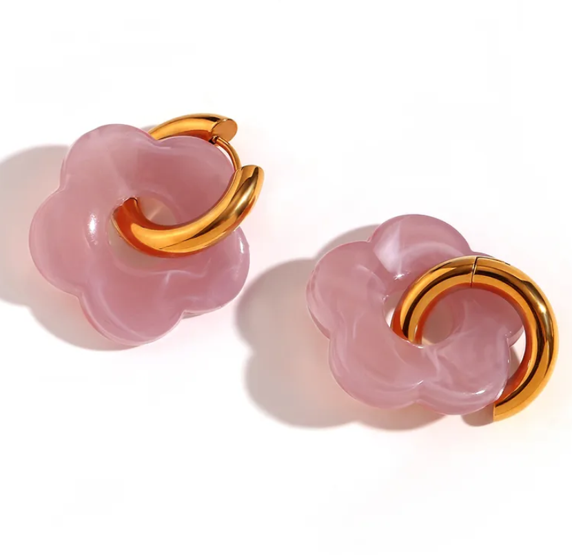 Boucles d'oreilles "Flowers"
