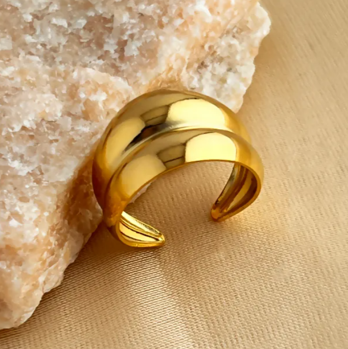 Bague ajustable "MOON"