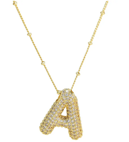 Collier "Initiales SHINY"