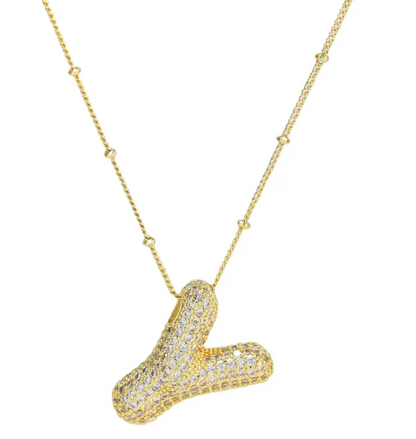 Collier "Initiales SHINY"