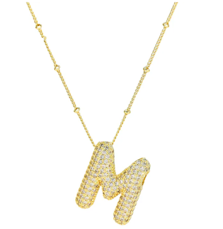 Collier "Initiales SHINY"