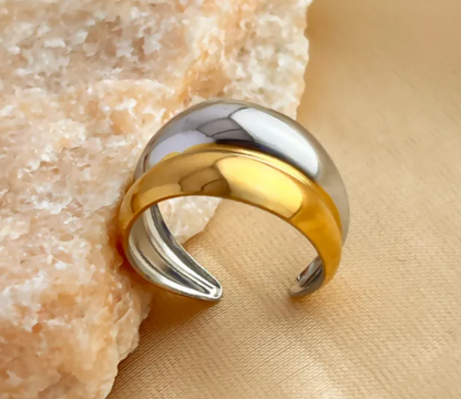Bague ajustable "MOON"