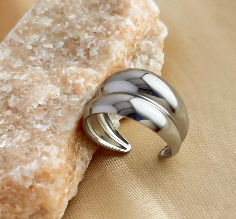 Bague ajustable "MOON"