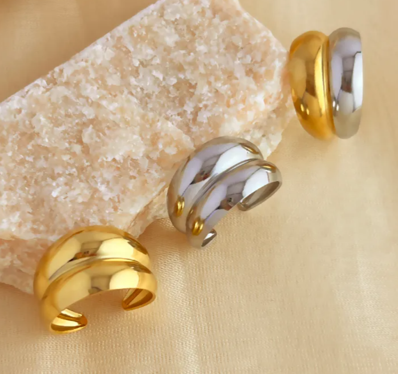 Bague ajustable "MOON"