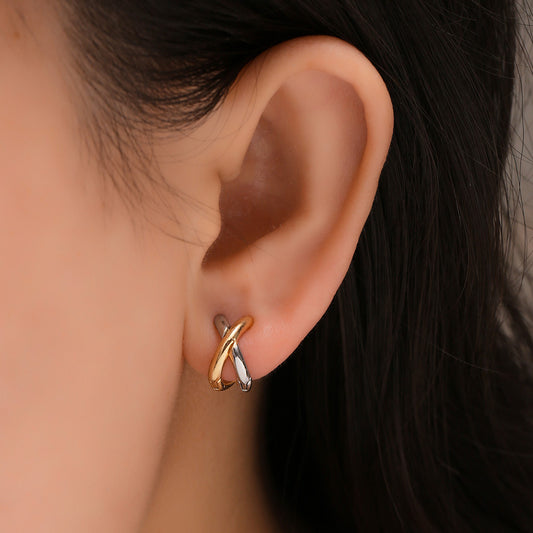 Boucles d'oreilles "Croisés"
