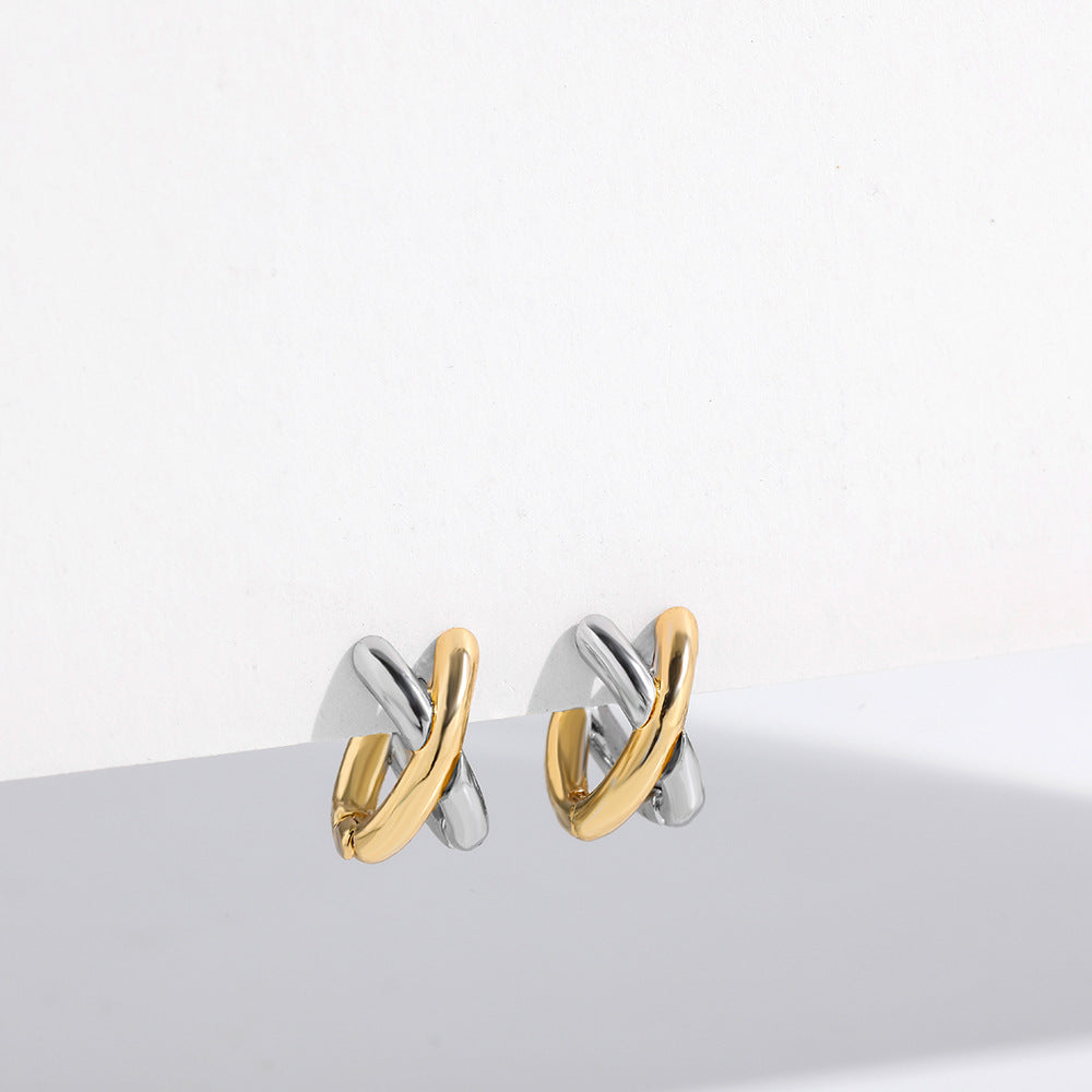 Boucles d'oreilles "Croisés"