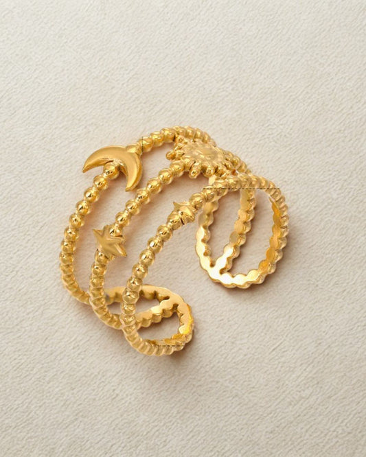 Bague "Star Lune"