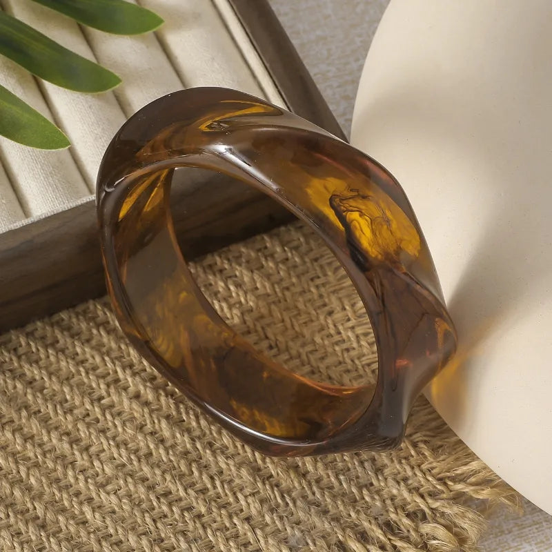 Bracelet Bangles " coffee break "