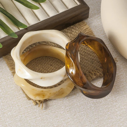 Bracelet Bangles " coffee break "