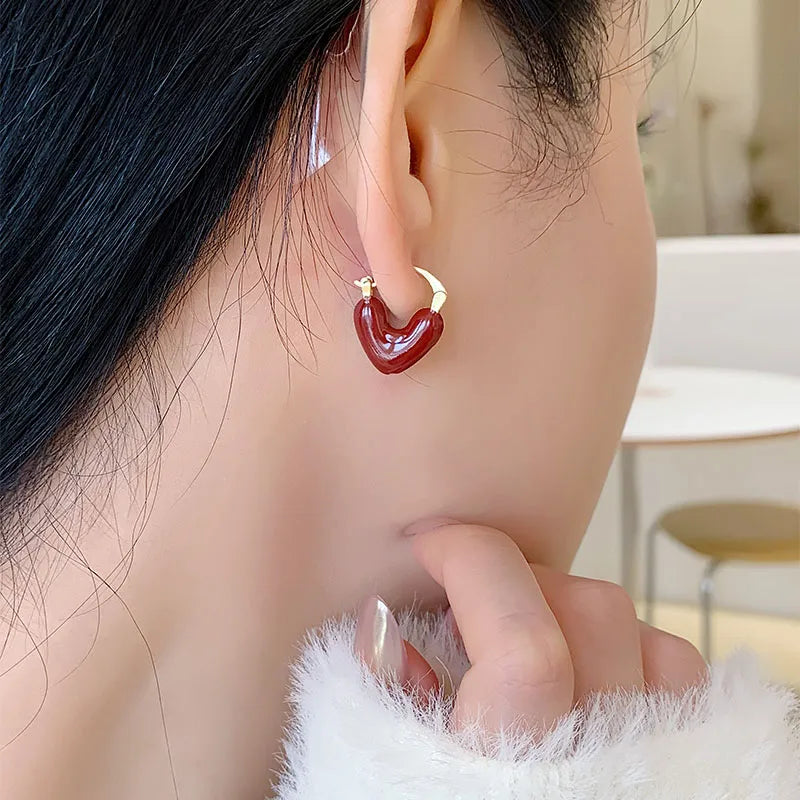 Boucles d'oreilles " PETIT COEUR"