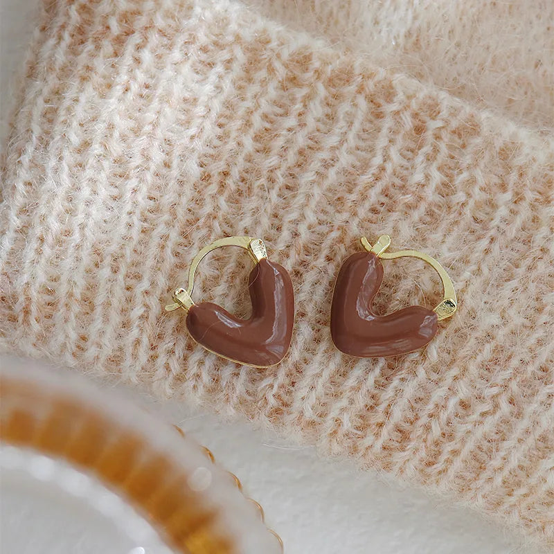 Boucles d'oreilles " PETIT COEUR"